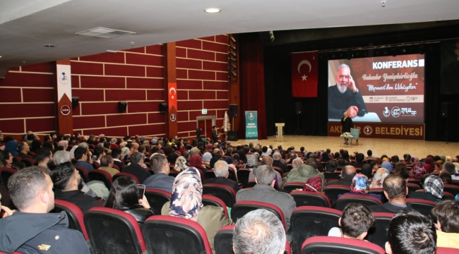 Bahadır Yenişehirlioğlu Mesnevi'den Hikâyelerle Akşehirlilerle Buluştu 
