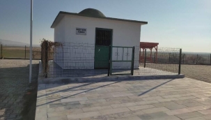 GÖZET DEDE TÜRBESİNDE ÇALIŞMALAR TAMAMLANDI. 