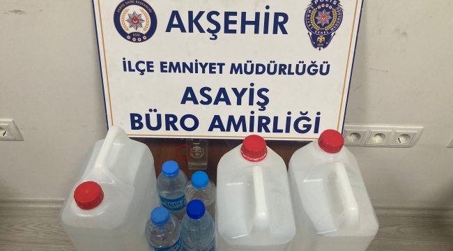 SAHTE İÇKİ OPERASYONUNDA 1 GÖZALTI 