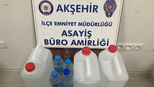 SAHTE İÇKİ OPERASYONUNDA 1 GÖZALTI 