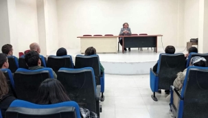 YAZAR BÜLENT KESKİN,TARIK BUĞRA 'DA ÖĞRENCİLERLE BULUŞTU 