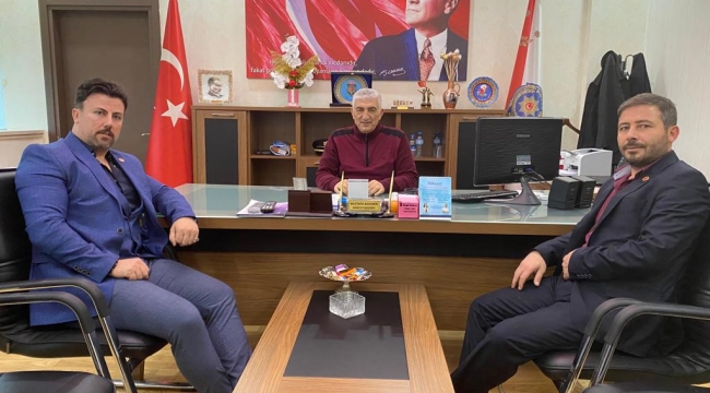 YRP'Lİ BAŞKANLARDAN EMNİYET MÜDÜRLÜĞÜNE ZİYARET 