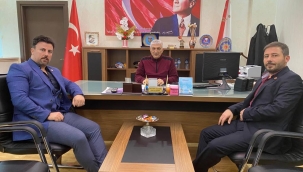 YRP'Lİ BAŞKANLARDAN EMNİYET MÜDÜRLÜĞÜNE ZİYARET 