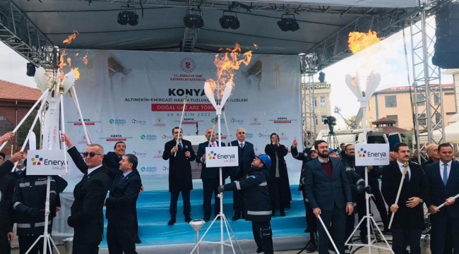 YUNAK DOĞALGAZA KAVUŞTU 