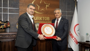 AK PARTİ KONYA MİLLETVEKİLİ ORHAN ERDEM, TÜRKTOB'U ZİYARET ETTİ 