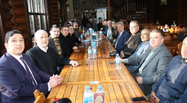 Başkan Akkaya Basın Mensupları İle Buluştu 
