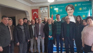 CHP'DEN İYİ PARTİ AKŞEHİR'E HAYIRLI OLSUN ZİYARETİ 