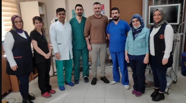 HASTANE'DE YAPILAN ENDOSKOPİ SAYISI 2 BİNİ AŞTI 