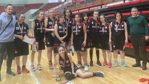KIZ BASKETBOL 'DA AKŞEHİR LİSESİ İL.2.Sİ OLDU 