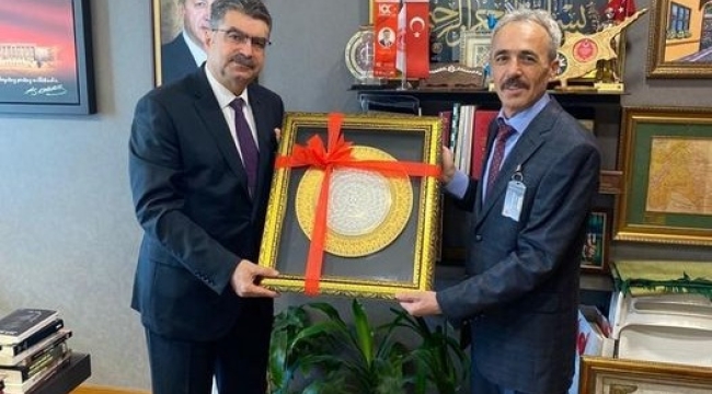 TOKDEMİR'DEN ERDEM'E ZİYARET 