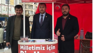 YENİDEN REFAH'DAN PERŞEMBE PAZARINDA ÜYE STANDI