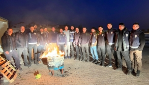 AKŞEHİR EMNİYET MÜDÜRLÜĞÜ 20 PERSONELİ İLE DEPREM BÖLGESİNDE 