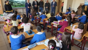 Başkan Akkaya Depremzede Öğrencileri Ziyaret Etti 