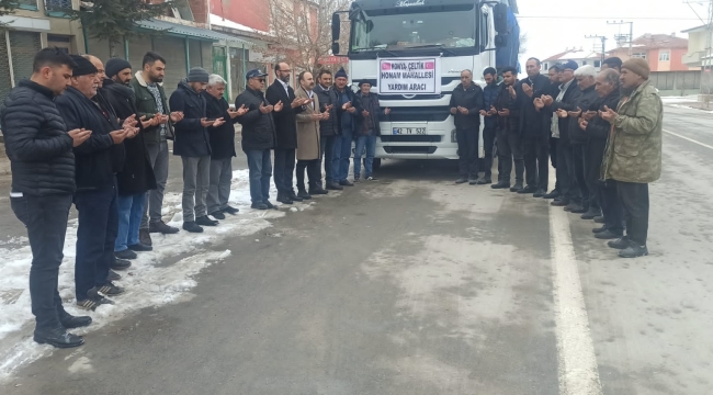 ÇELTİK'DEN DEPREM BÖLGESİNE YARDIMLAR DEVAM EDİYOR 
