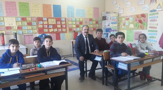 İŞCAN'DAN OKULLARA BİR DİZİ ZİYARET 