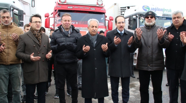 NASREDDİN HOCA'NIN TORUNLARINDAN DEPREMZEDELERE YARDIM TIRI 