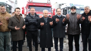 NASREDDİN HOCA'NIN TORUNLARINDAN DEPREMZEDELERE YARDIM TIRI 