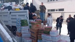 TUZLUKÇU'DAN DEPREM BÖLGESİNE YARDIM 