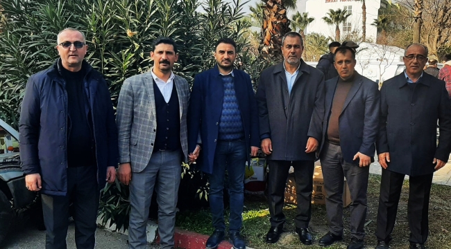 YUNAK BELEDİYE BAŞKANI ALİ KONAK'DAN HATAY ZİYARETİ 