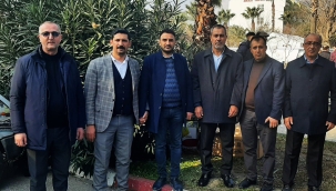 YUNAK BELEDİYE BAŞKANI ALİ KONAK'DAN HATAY ZİYARETİ 