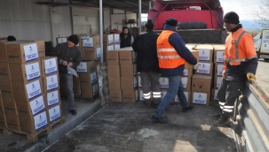 Akşehir Belediyesi'nden Deprem Bölgesine 1000 adet Yardım Kolisi 