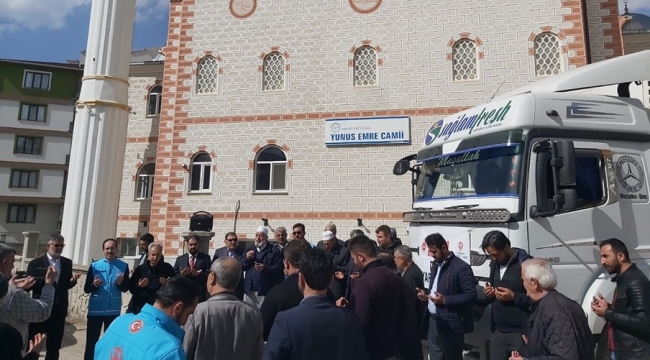AKŞEHİR MÜFTÜLÜĞÜ'NDEN HATAY'A 1250 YARDIM KOLİSİ 