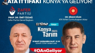 ATA İTTİFAKI KONYA'YA GELİYOR !