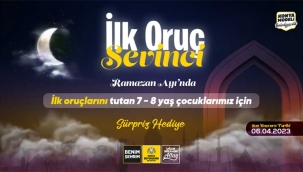 Başkan Altay'dan İlk Kez Oruç Tutan Çocuklara Bu Yıl da Sürpriz Hediyeler Var 