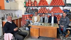 BAŞKAN KONAK SANAYİ ESNAFINI ZİYARET ETTİ 