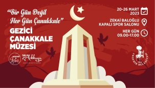 Çanakkale Gezici Müzesi 1 Hafta Boyunca Akşehir'de 
