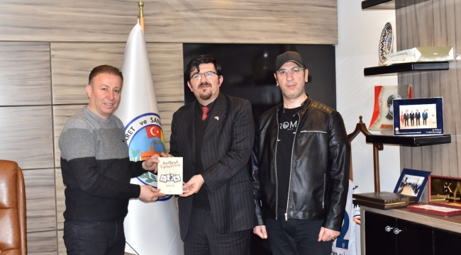 GÖNÜL GÖZÜ DERNEĞİ'NDEN AKŞEHİR TİCARET ODASI'NA ZİYARET 