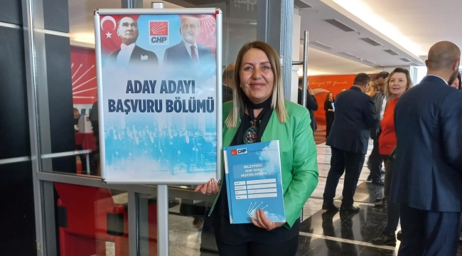 KADIN VE EMEĞİN SESİ ŞERİFE TUNÇ,ADAYLIK BAŞVURUSUNU YAPTI