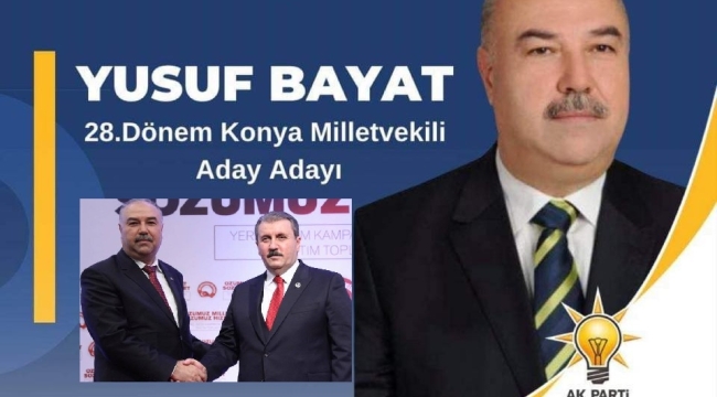 YUSUF BAYAT YENİDEN AK PARTİ SAFLARINDA 