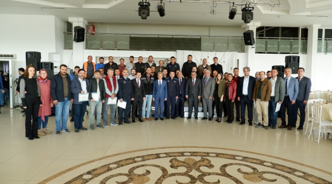 Başkan Akkaya Belediye Personeliyle Bayramlaştı 
