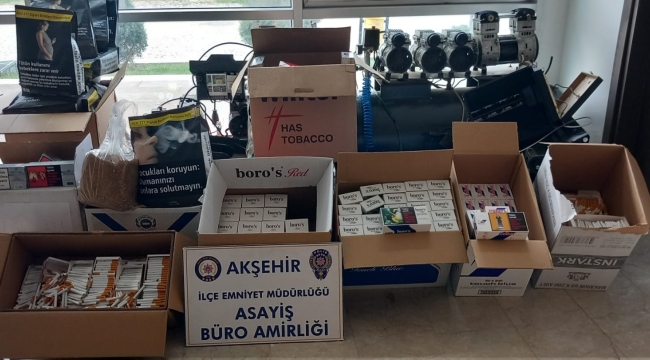 KAÇAK TÜTÜN OPERASYONUNDA ALTI ŞÜPHELİ GÖZALTINA ALINDI