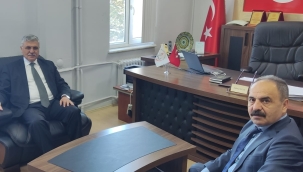 MEB DAİRE BAŞKANI BAŞ'TAN İŞCAN'A ZİYARET 