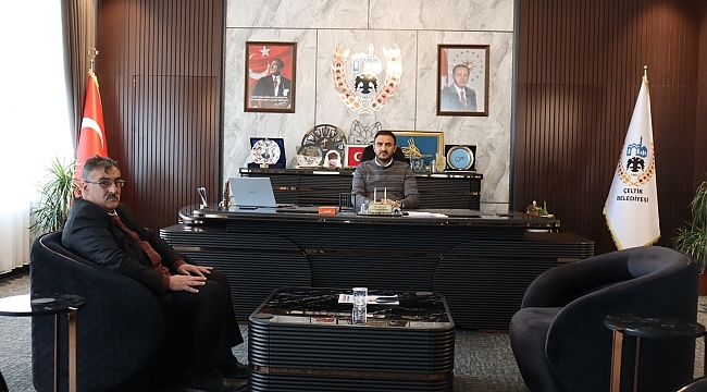 MHP ÇELTİK'DEN BAŞKAN MEŞE'YE ZİYARET 