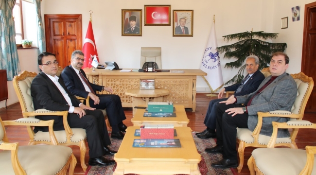 Milletvekili Erdem'den Başkan Akkaya'ya Ziyaret 