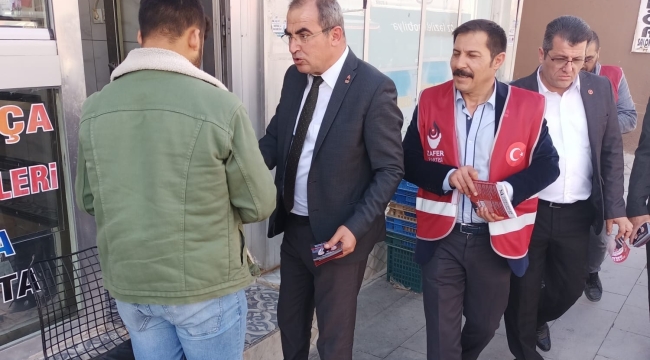 ZAFER PARTİSİ,AKŞEHİR VE YUNAK'DA SAHAYA İNDİ 