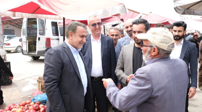 Abdullah Ağralı:Yunak'da vatandaşlarla buluştu 