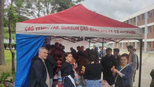 AKŞEHİR LİSESİNİN DÜZENLEDİĞİ KERMESE YOĞUN İLGİ 