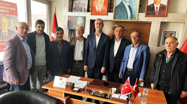 BAŞKAN ALİ KONAK TEŞEKKÜR VE DESTEK ZİYARETLERİNE DEVAM EDİYOR