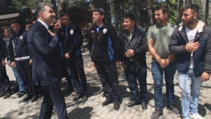 Belediye Personeli Emek ve Dayanışma Günü Münasebetiyle Bir Araya Geldi 