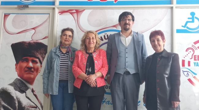 CHP KONYA MİLLETVEKİLİ ADAYI TUNÇ'DAN GÖNÜL GÖZÜ DERNEĞİ'NE ZİYARET