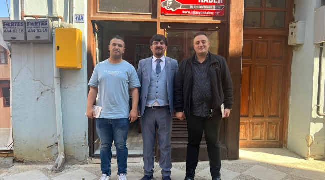            DEVA PARTİSİ'NDEN GAZETEMİZE ZİYARET 