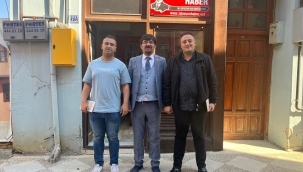            DEVA PARTİSİ'NDEN GAZETEMİZE ZİYARET 