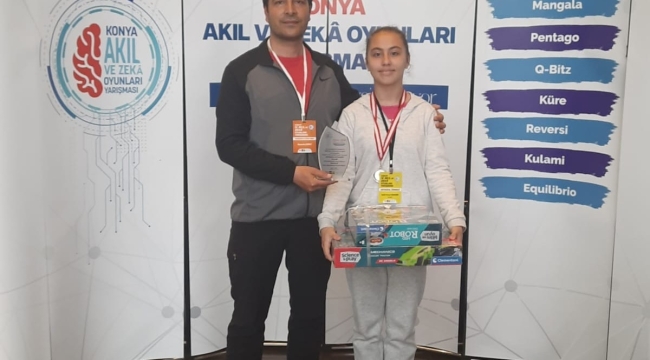 EYLÜL FERYAL ERDEMİR KULAMİ OYUNUNDA İL  İKİNCİSİ OLDU 