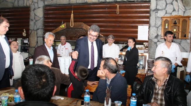 Milletvekili Erdem ve Başkan Akkaya Özel Misafirleri İle Buluştu