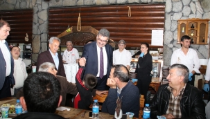 Milletvekili Erdem ve Başkan Akkaya Özel Misafirleri İle Buluştu 