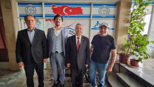 OSMAN FEDAİ'DEN GÖNÜL GÖZÜ DERNEĞİ'NE ZİYARET 